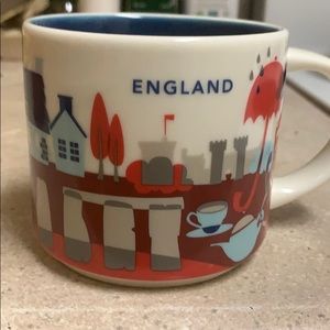 Starbucks coffee mug  England collector